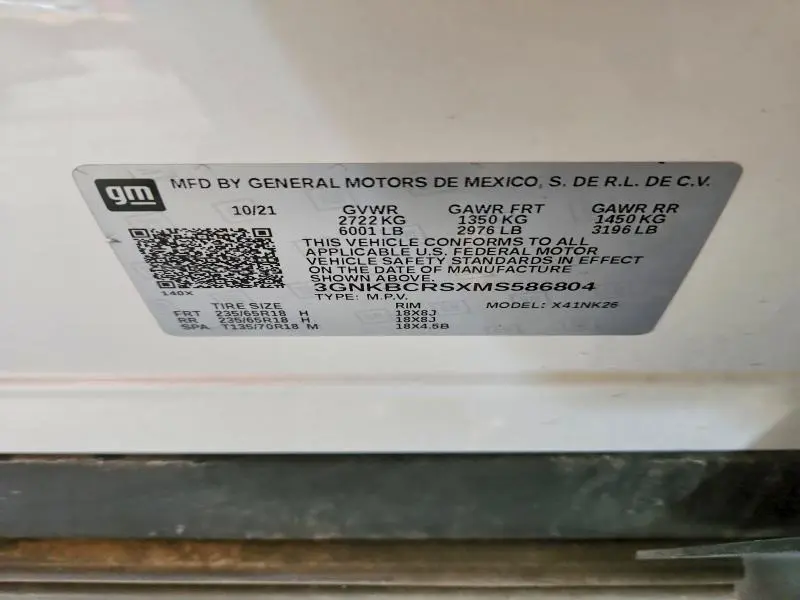 2021 CHEVROLET BLAZER 2LT  