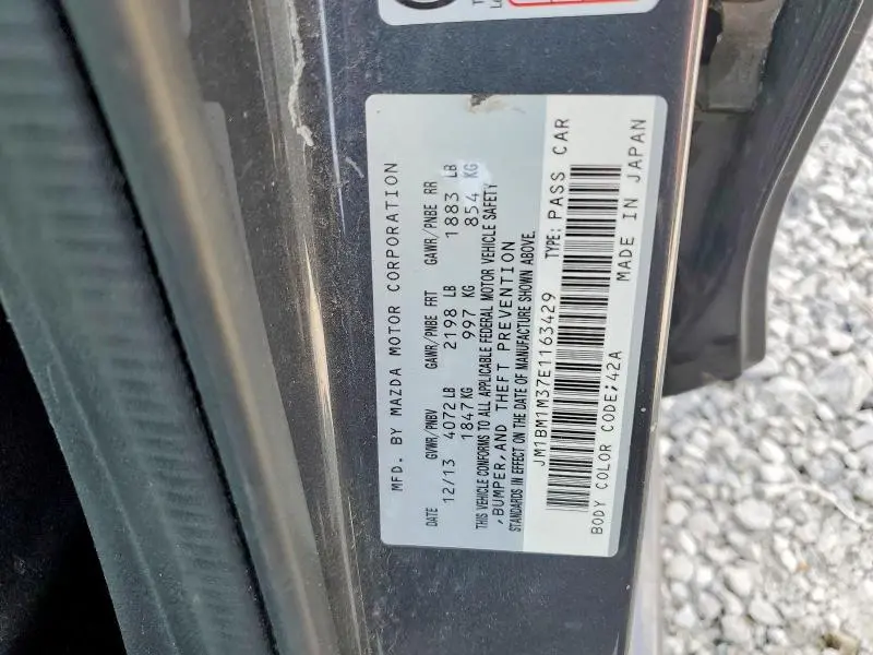 2014 MAZDA 3 GRAND TOURING  