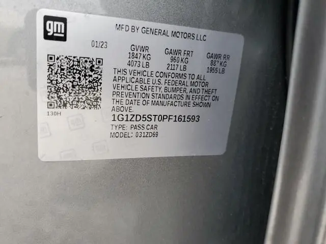 2023 CHEVROLET MALIBU LT  