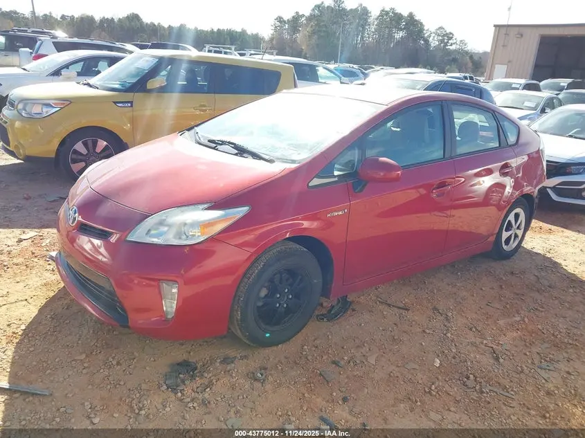 2015 TOYOTA PRIUS TWO