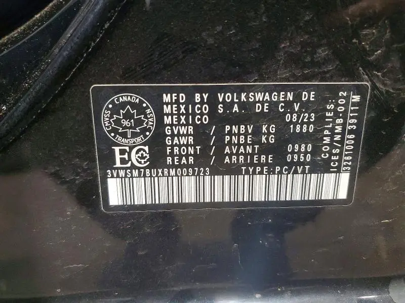 2024 VOLKSWAGEN JETTA COMFORTLINE  