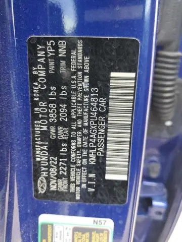 2023 HYUNDAI ELANTRA LIMITED  