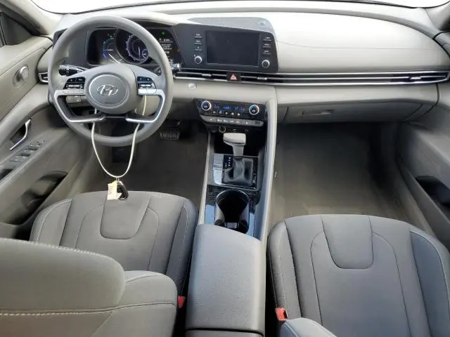 2022 HYUNDAI ELANTRA BLUE  