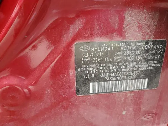 2015 HYUNDAI ELANTRA SE