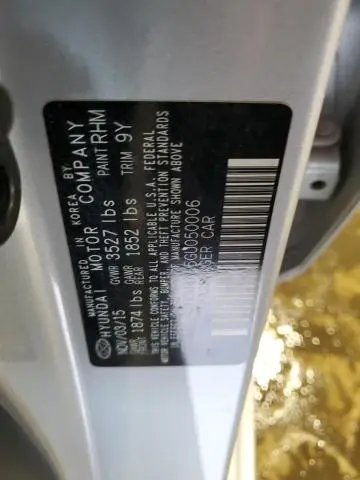 2016 HYUNDAI ACCENT SE  