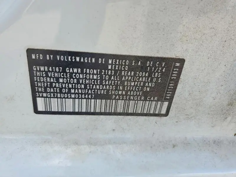 2025 VOLKSWAGEN JETTA SEL  
