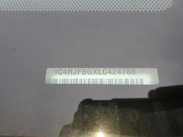 2020 JEEP GRAND CHEROKEE LIMITED  