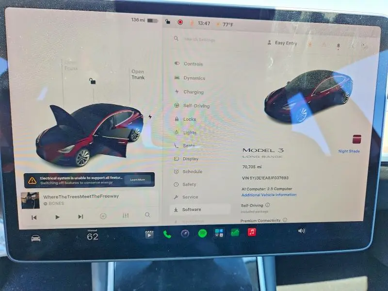 2018 TESLA MODEL 3   