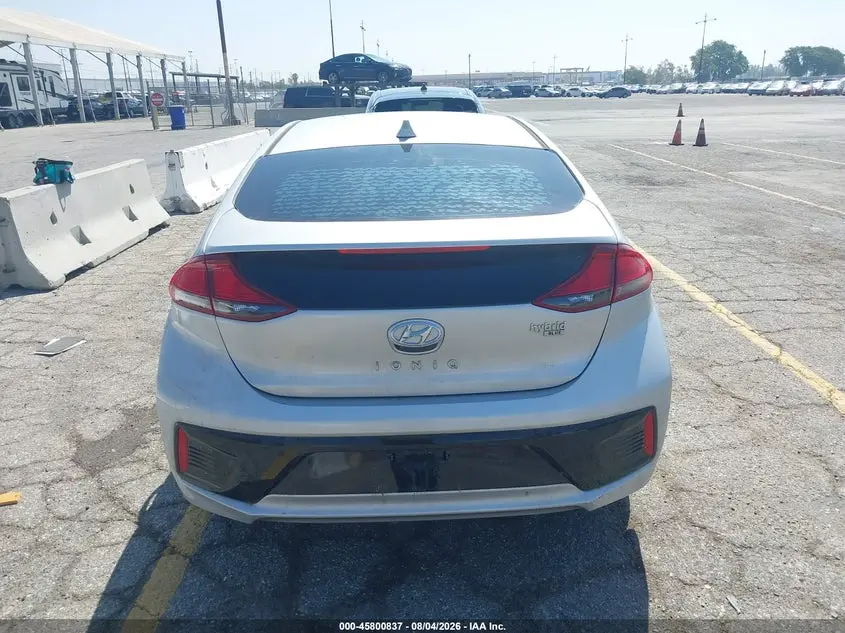 2019 HYUNDAI IONIQ HYBRID BLUE