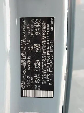 2024 HYUNDAI SANTA CRUZ SE