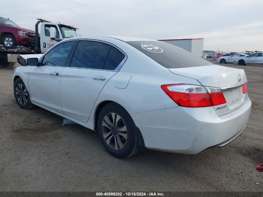 2013 HONDA ACCORD LX