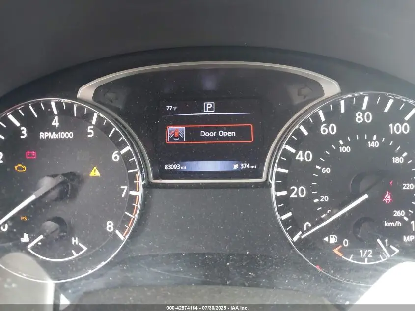 2017 NISSAN ALTIMA 2.5 S