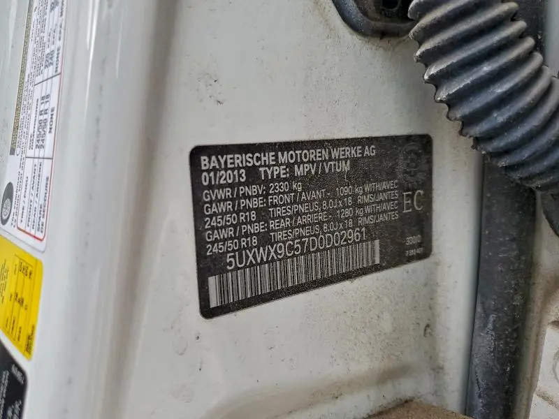 2013 BMW X3 XDRIVE28I  