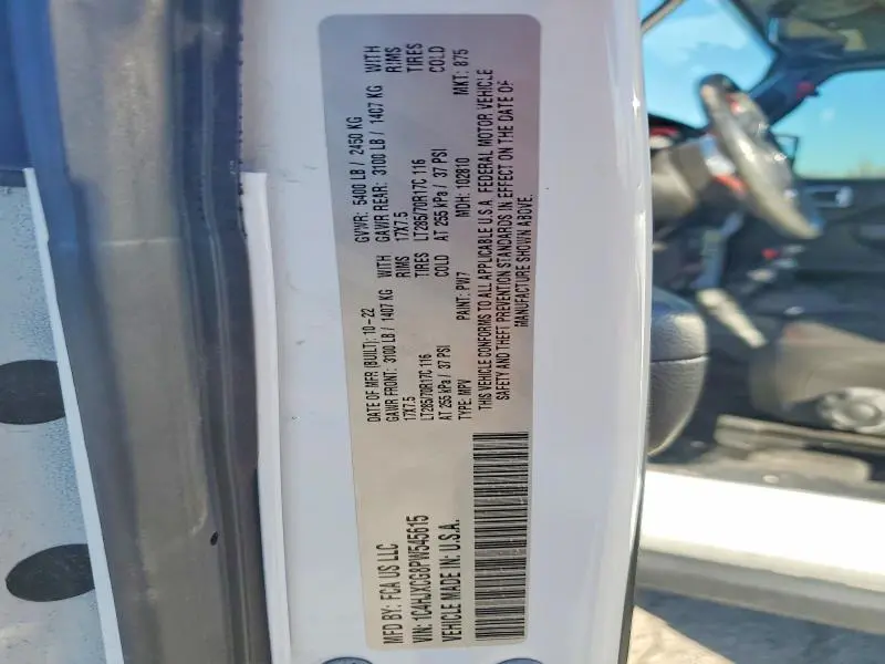 2023 JEEP WRANGLER RUBICON  