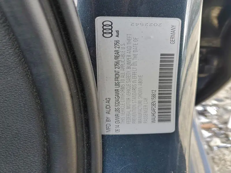 2014 AUDI A6 PRESTIGE  