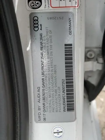 2018 AUDI A6 PREMIUM PLUS  