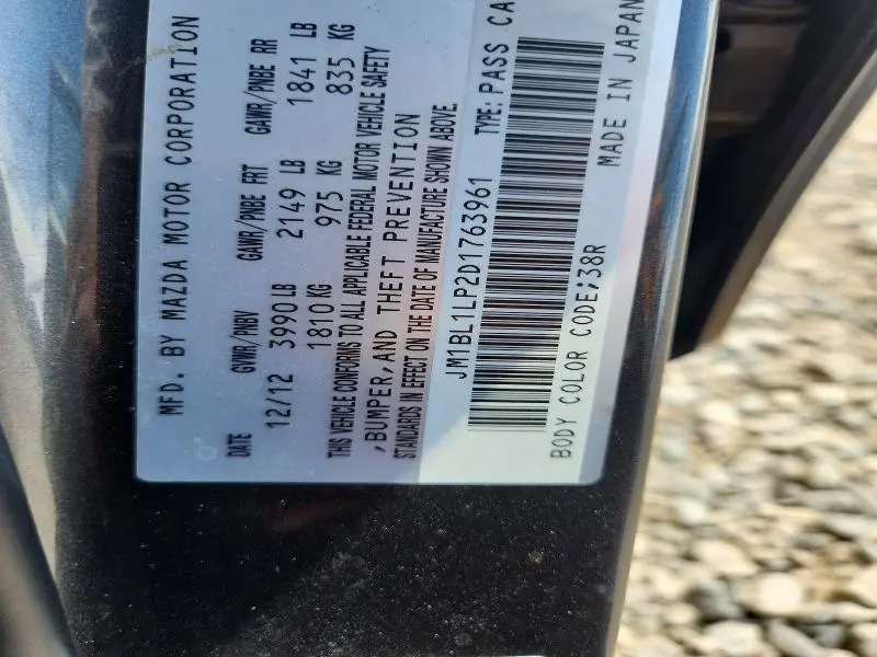 2013 MAZDA 3 I  