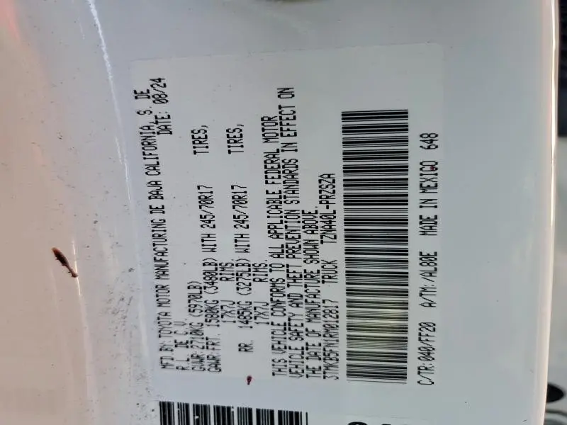 2024 TOYOTA TACOMA DOUBLE CAB  