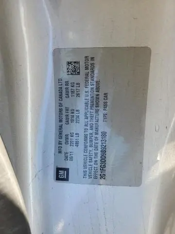 2011 CHEVROLET CAMARO LT  