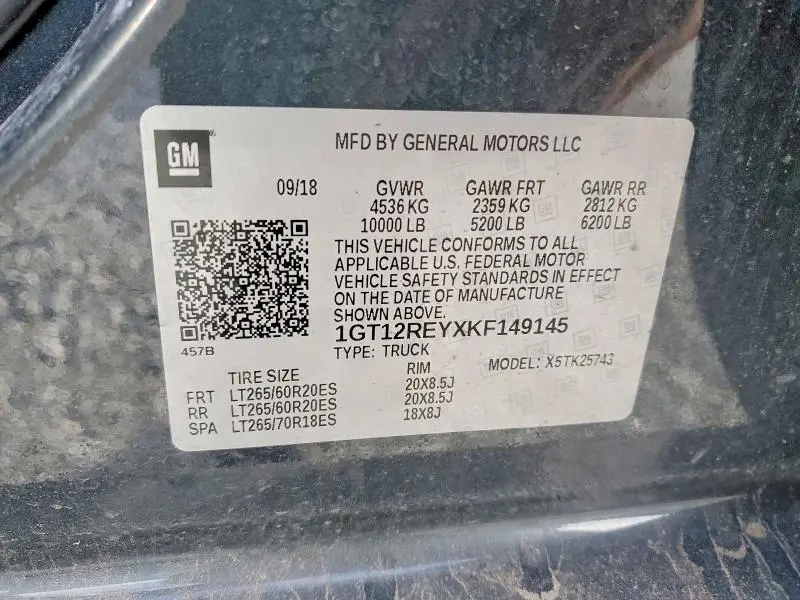 2019 GMC SIERRA K2500 SLT  