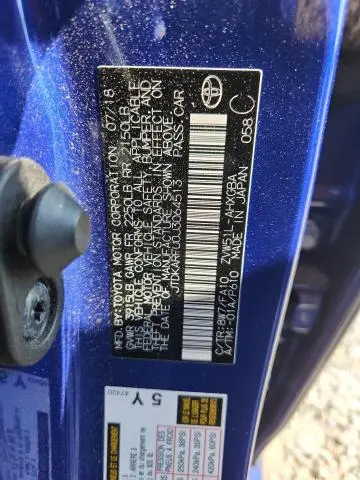 2018 TOYOTA PRIUS   