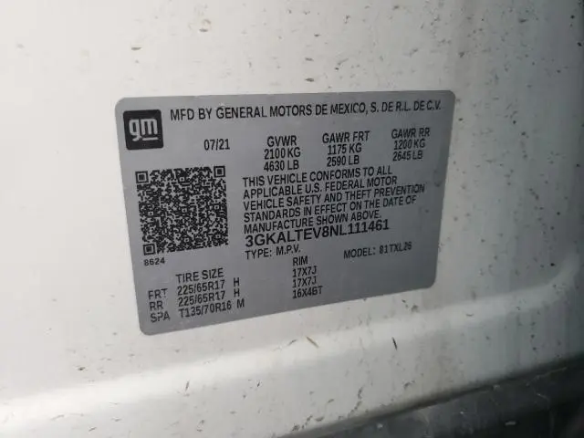 2022 GMC TERRAIN SLE  