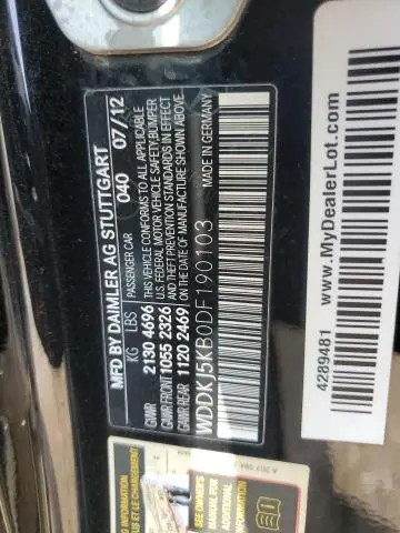 2013 MERCEDES-BENZ E 350  