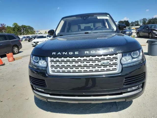 2017 LAND ROVER RANGE ROVER SUPERCHARGED  