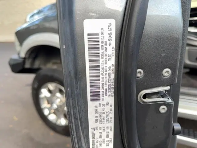 2012 DODGE RAM 3500 LARAMIE  