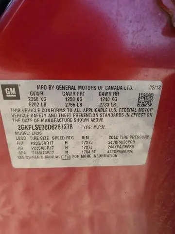 2013 GMC TERRAIN SLE  