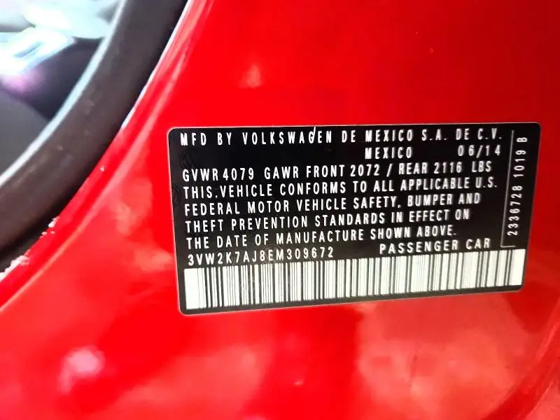 2014 VOLKSWAGEN JETTA BASE  