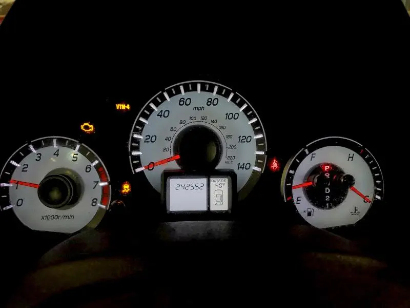 2012 HONDA PILOT EXL  