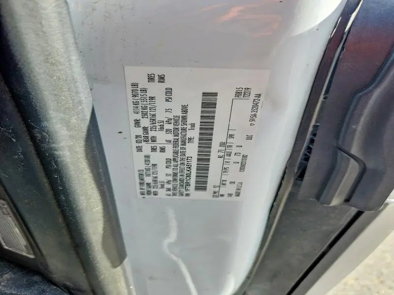 2020 FORD TRANSIT T-250  