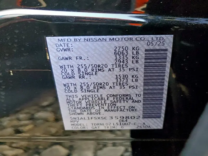 2025 INFINITI QX60 LUXE  