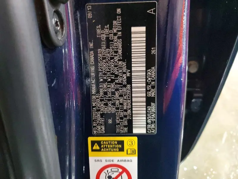 2014 LEXUS RX 350 BASE  