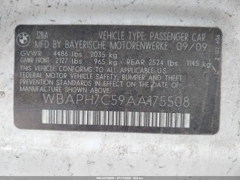 2010 BMW 328I  