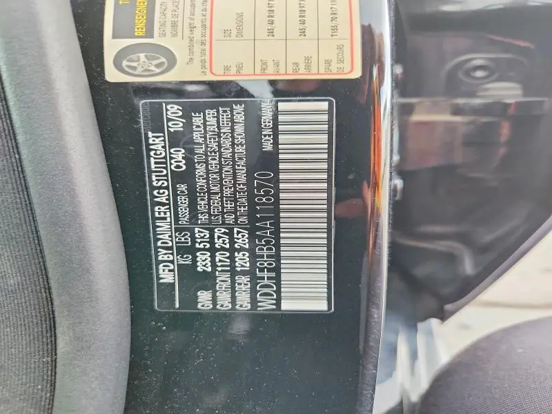 2010 MERCEDES-BENZ E 350 4MATIC  