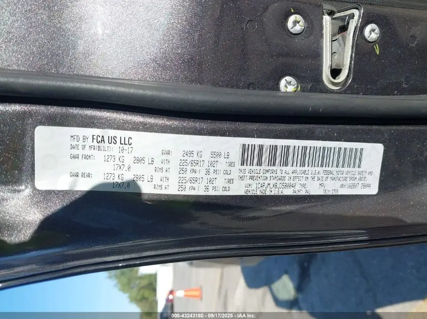 2018 JEEP CHEROKEE LATITUDE PLUS 4X4