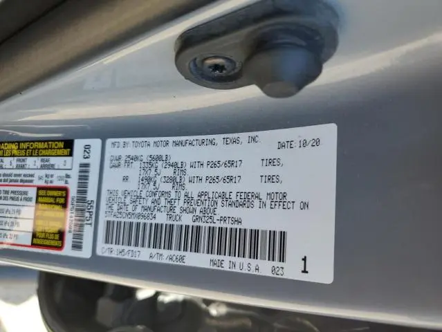 2021 TOYOTA TACOMA DOUBLE CAB  