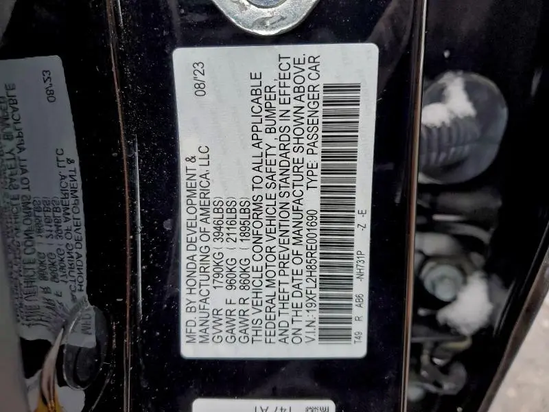 2024 HONDA CIVIC SPORT  