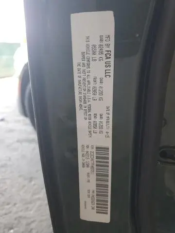 2015 DODGE CHARGER POLICE  