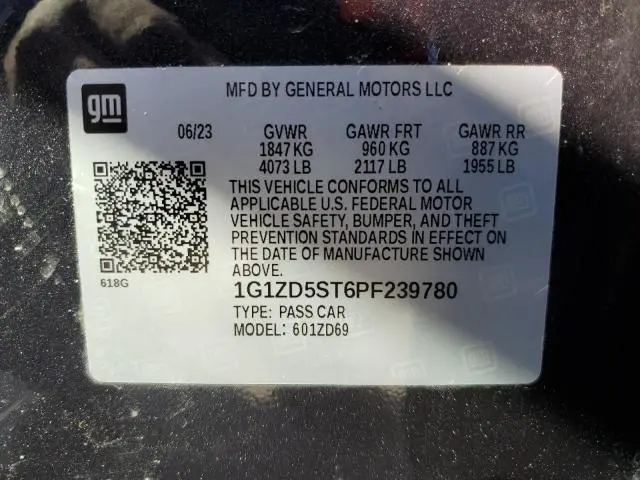 2023 CHEVROLET MALIBU LT  