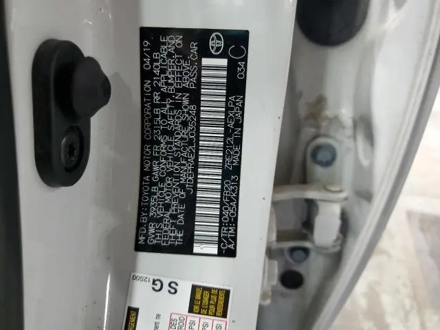 2020 TOYOTA COROLLA LE  