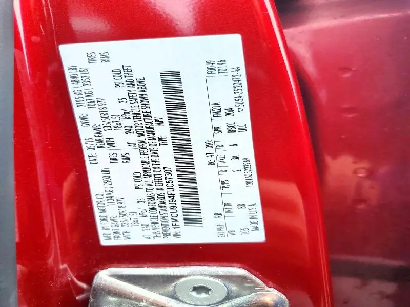 2015 FORD ESCAPE TITANIUM  