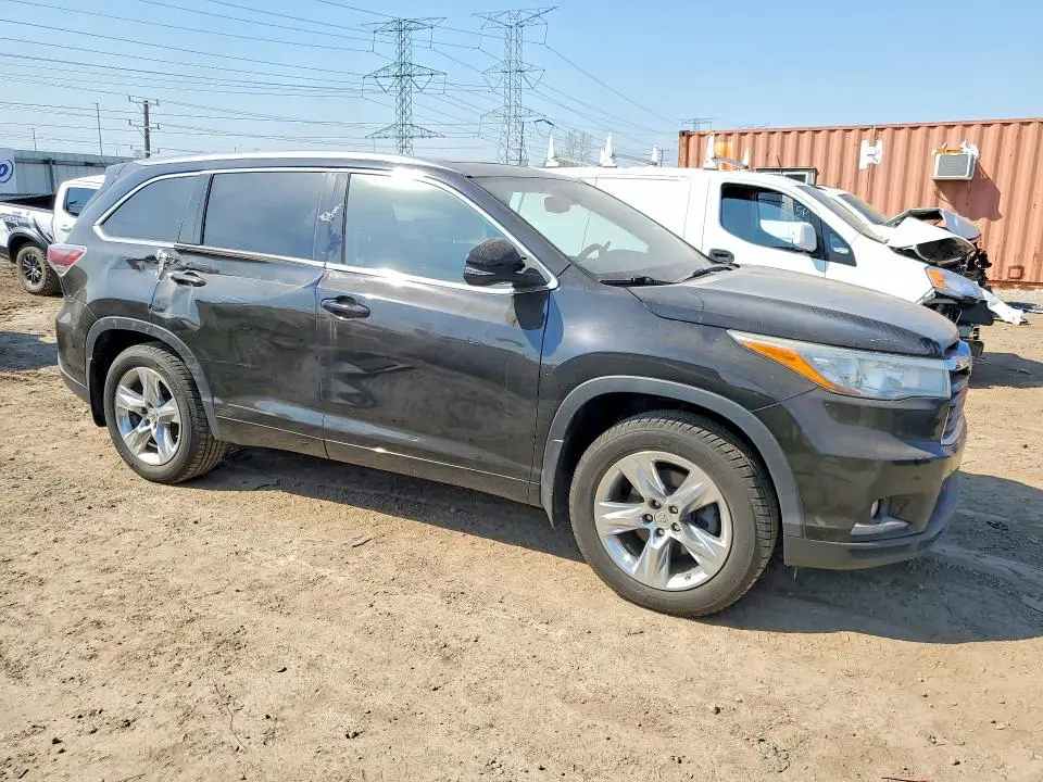 2014 TOYOTA HIGHLANDER LIMITED PLATINUM  