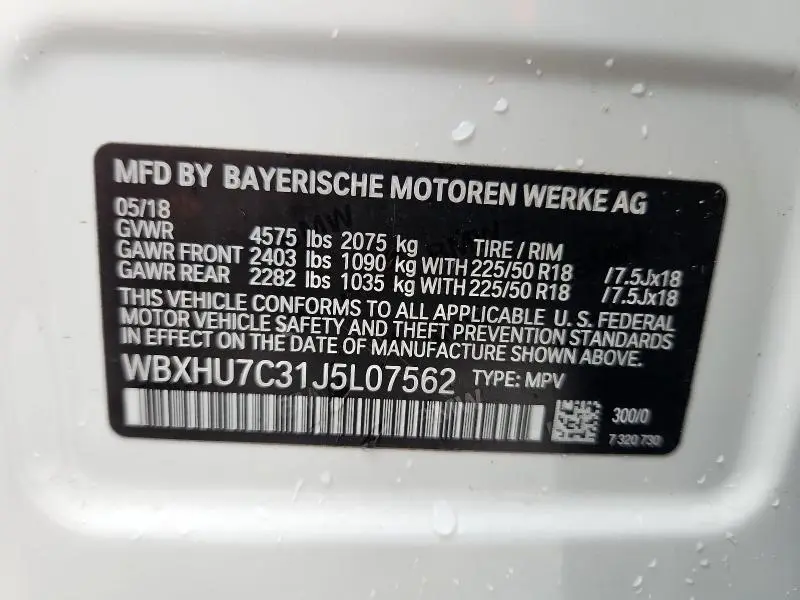 2018 BMW X1 SDRIVE28I