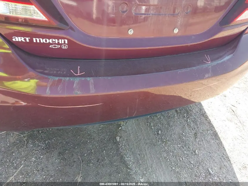 2015 HONDA CIVIC LX