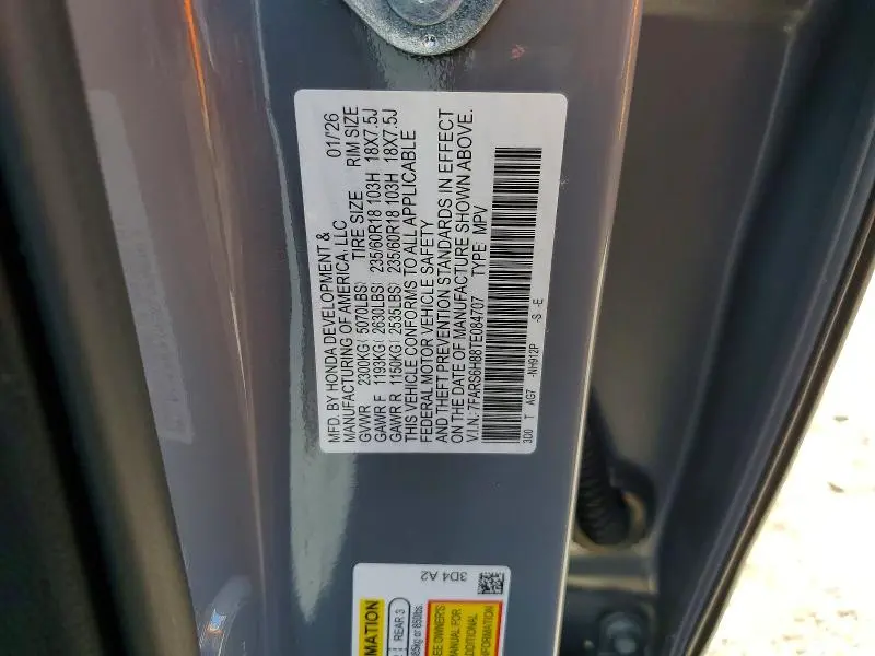 2026 HONDA CR-V SPORT-L  