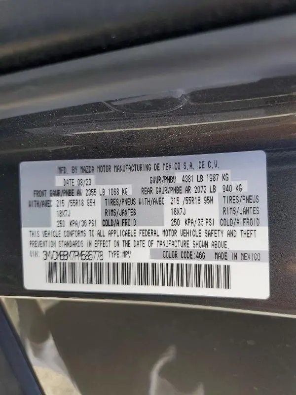 2023 MAZDA CX-30 SELECT  