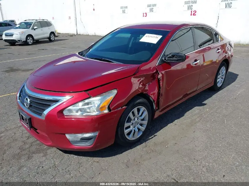 2015 NISSAN ALTIMA 2.5/2.5 S/2.5 SL/2.5 SV